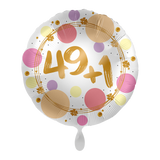 Folienballon "49+1" -hey-Party.de- Folienballons -#Variante_