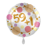 Folienballon "59+1" -hey-Party.de- Folienballons -#Variante_