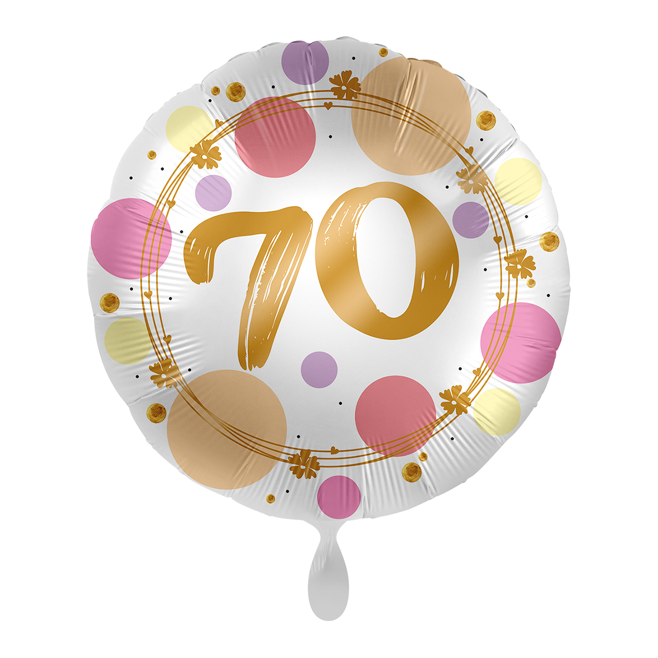 Folienballon "70" Punkte -hey-Party.de- Folienballons -#Variante_