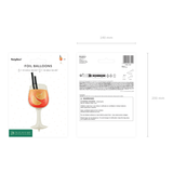 Folienballon Aperitiv Drink -hey-Party.de- Folienballons -#Variante_