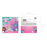 Folienballon Baby-Box mit Ballon Gabby´s Dollhouse -hey-Party.de- Folienballons -#Variante_