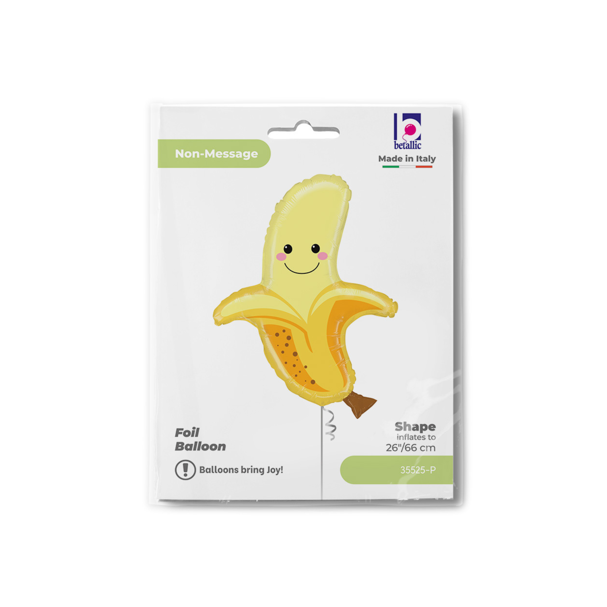 Folienballon Banane -hey-Party.de- Folienballons -#Variante_