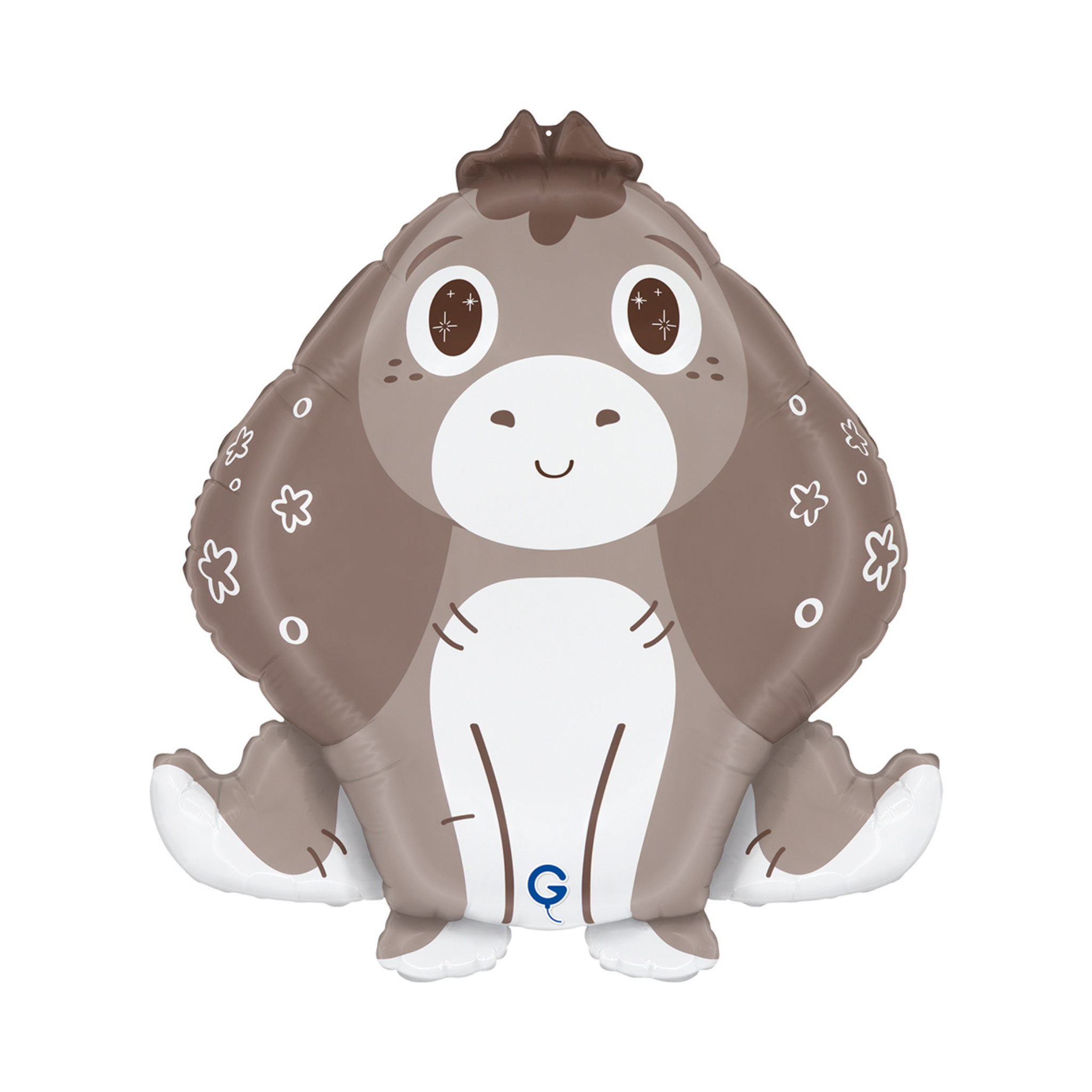 Folienballon Boho Esel -hey-Party.de- Folienballons -#Variante_