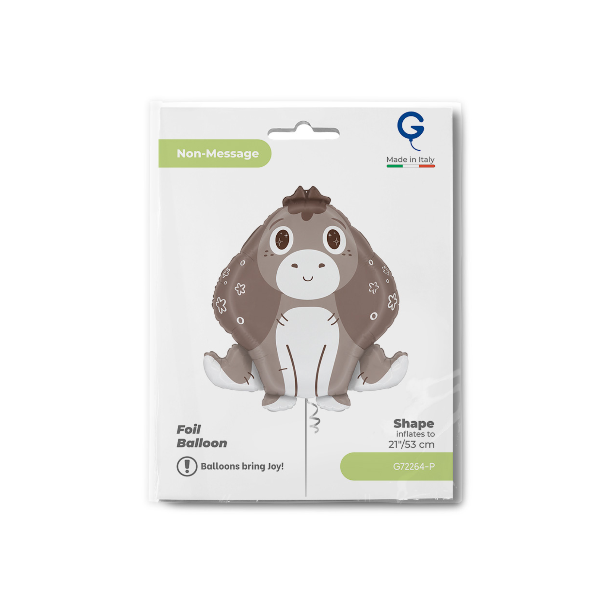 Folienballon Boho Esel -hey-Party.de- Folienballons -#Variante_