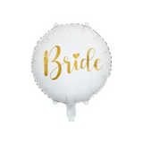 Folienballon "Bride" Gold -hey-Party.de- Folienballons -#Variante_