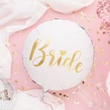 Folienballon "Bride" Gold -hey-Party.de- Folienballons -#Variante_