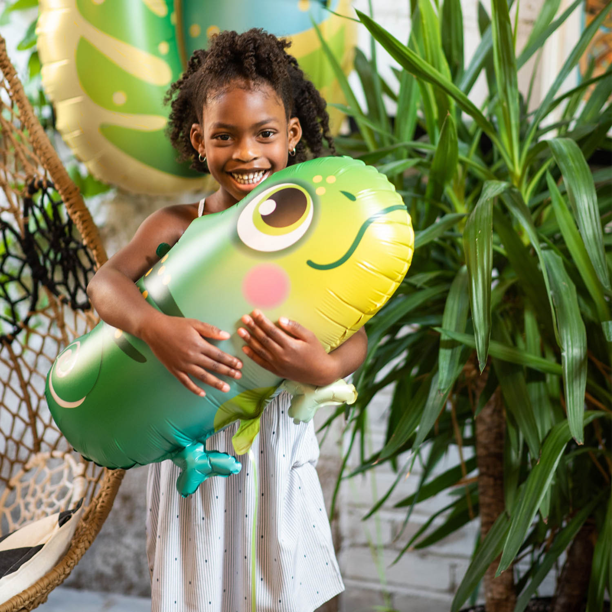 Folienballon Chameleon -hey-Party.de- Folienballons -#Variante_