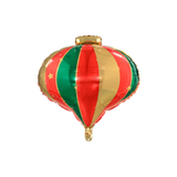 Folienballon Christbaumkugel Zwiebelform