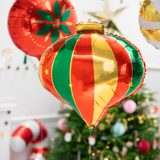 Folienballon Christbaumkugel Zwiebelform