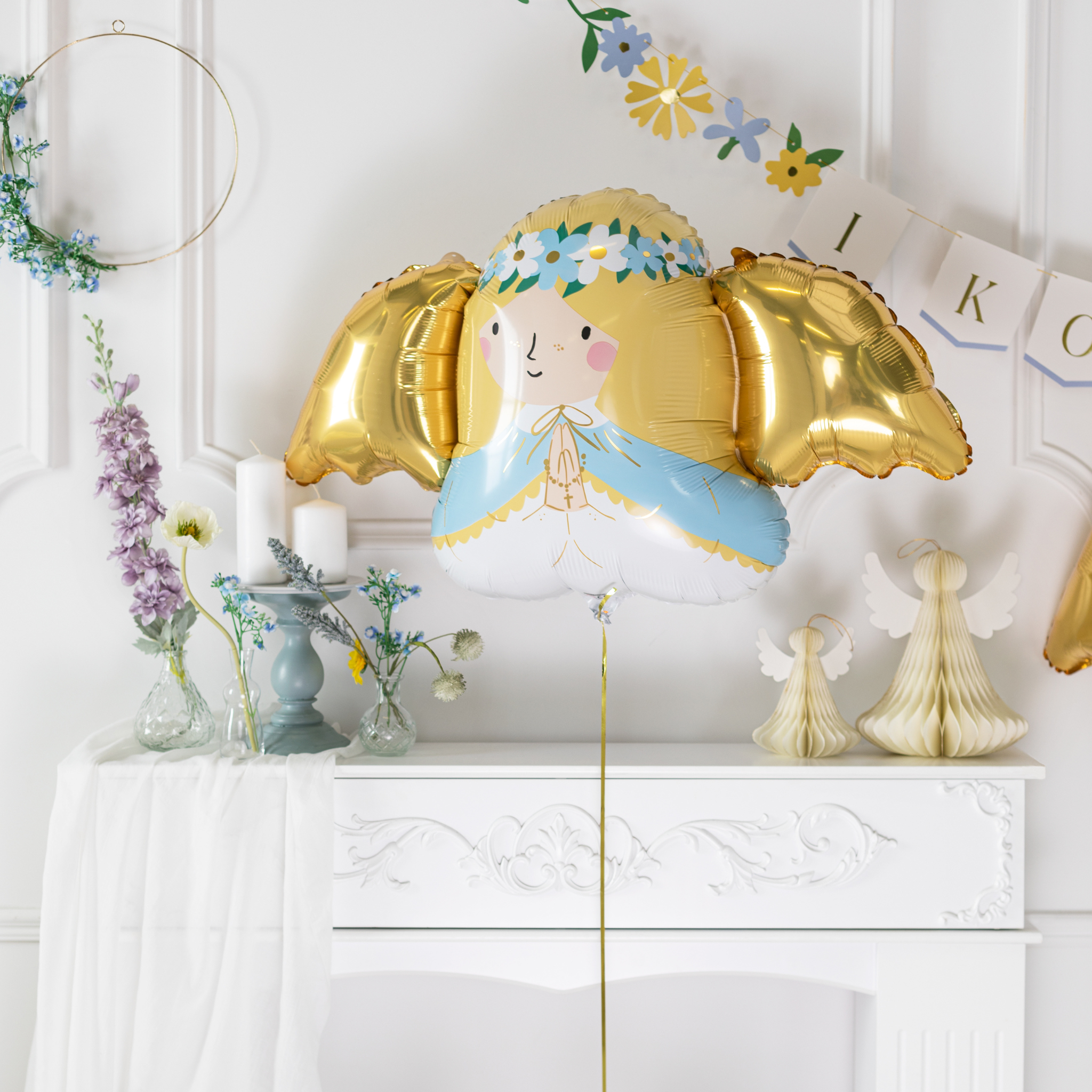 Folienballon Engel -hey-Party.de- Folienballons -#Variante_