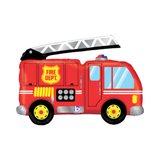 Folienballon Feuerwehrauto "Fire Dept." -hey-Party.de- Folienballons -#Variante_