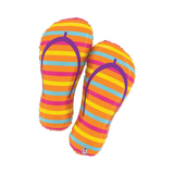 Folienballon Flip Flops, Bunt, ca. 52x76 cm