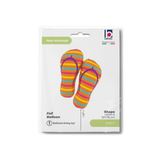 Folienballon Flip Flops, Bunt, ca. 52x76 cm