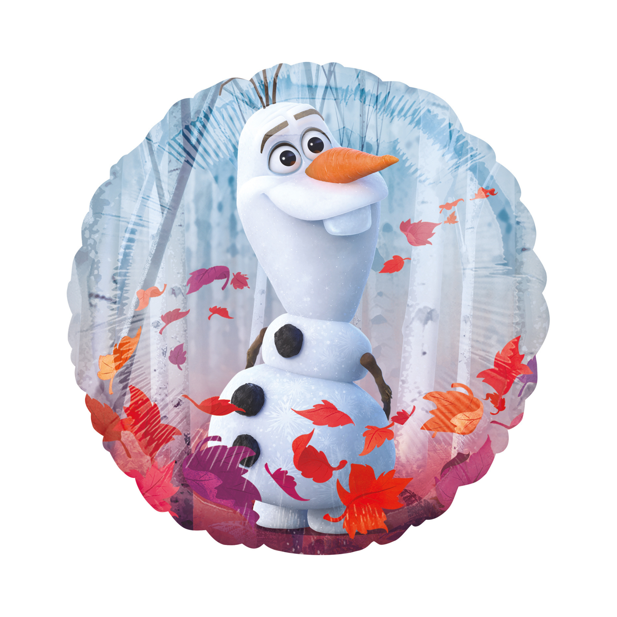 Folienballon Frozen 2 Anna und Elsa Rund -hey-Party.de- Folienballons -#Variante_
