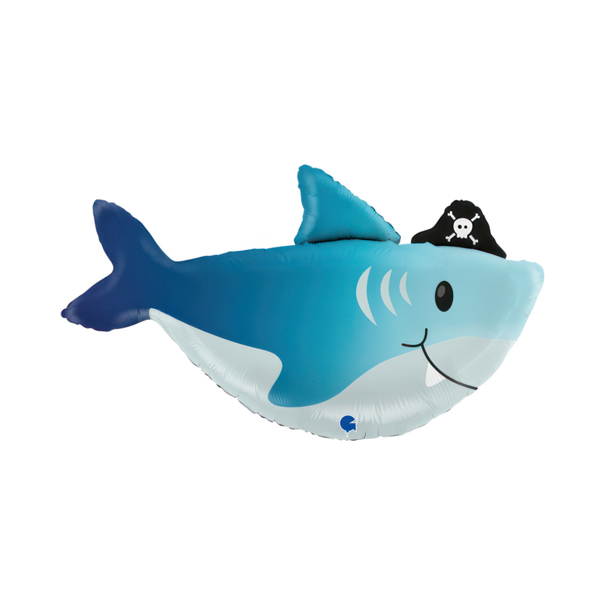 Folienballon Hai mit Piratenhut -hey-Party.de- Folienballons -#Variante_