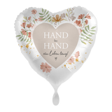 Folienballon "Hand in Hand..." -hey-Party.de- Folienballons -#Variante_