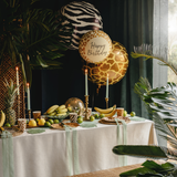 Folienballon Rund "Happy Birthday" Leoprint -hey-Party.de- Folienballons -#Variante_