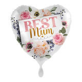 Folienballon Herz "Best Mom" -hey-Party.de- Folienballons -#Variante_