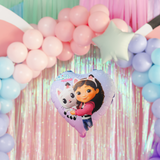 Folienballon Herz Gabby´s Dollhouse - Der Film -hey-Party.de- Folienballons -#Variante_