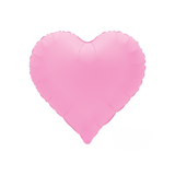 Folienballon Herz Matt Sakura Pink -hey-Party.de- Folienballons -#Variante_