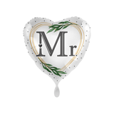 Folienballon Herz "Mr."