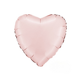 Folienballon Herz Rosa Satin