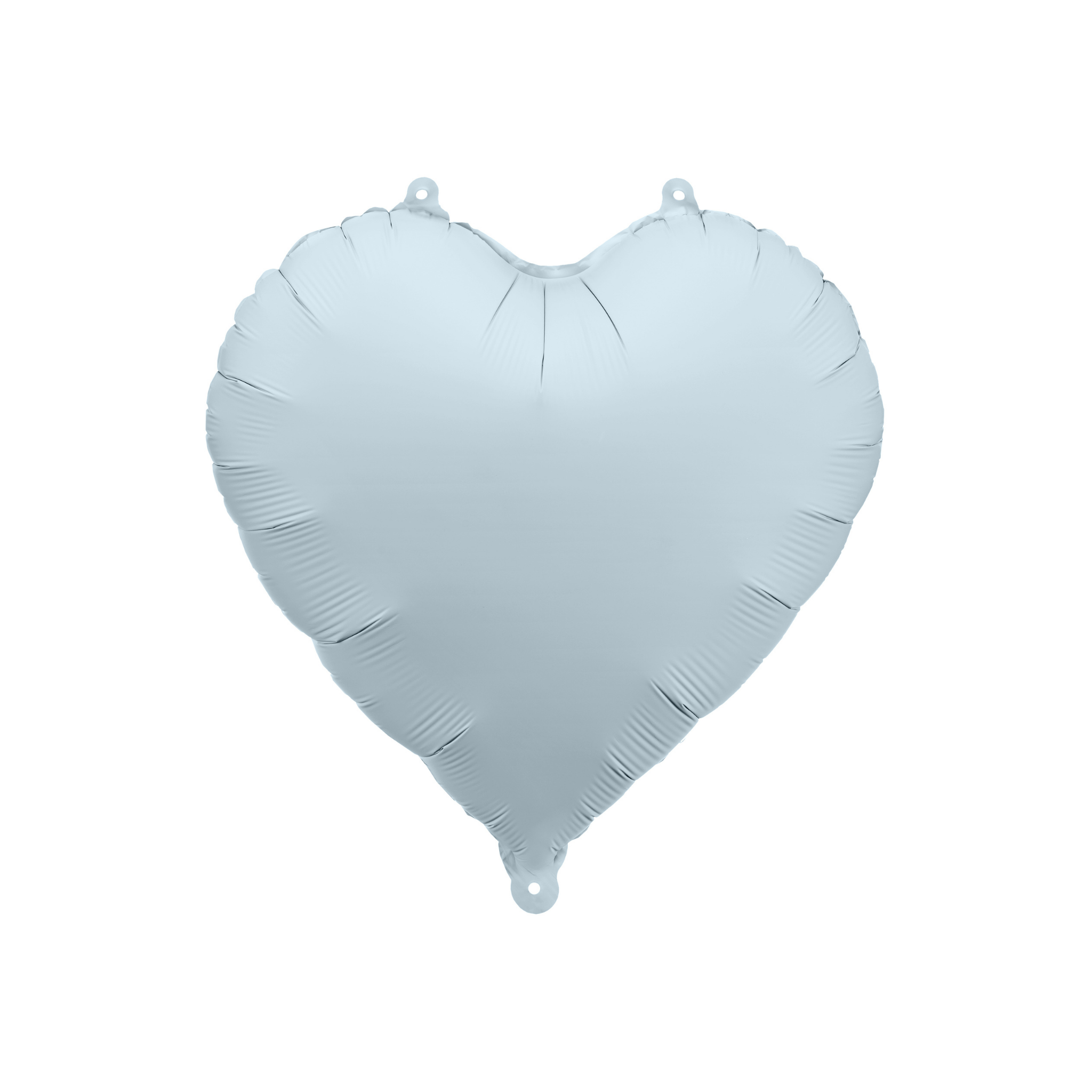 Folienballon Herz Hellblau Matt -hey-Party.de- Folienballons -#Variante_