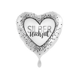 Folienballon Herz "Silberhochzeit" -hey-Party.de- Folienballons -#Variante_