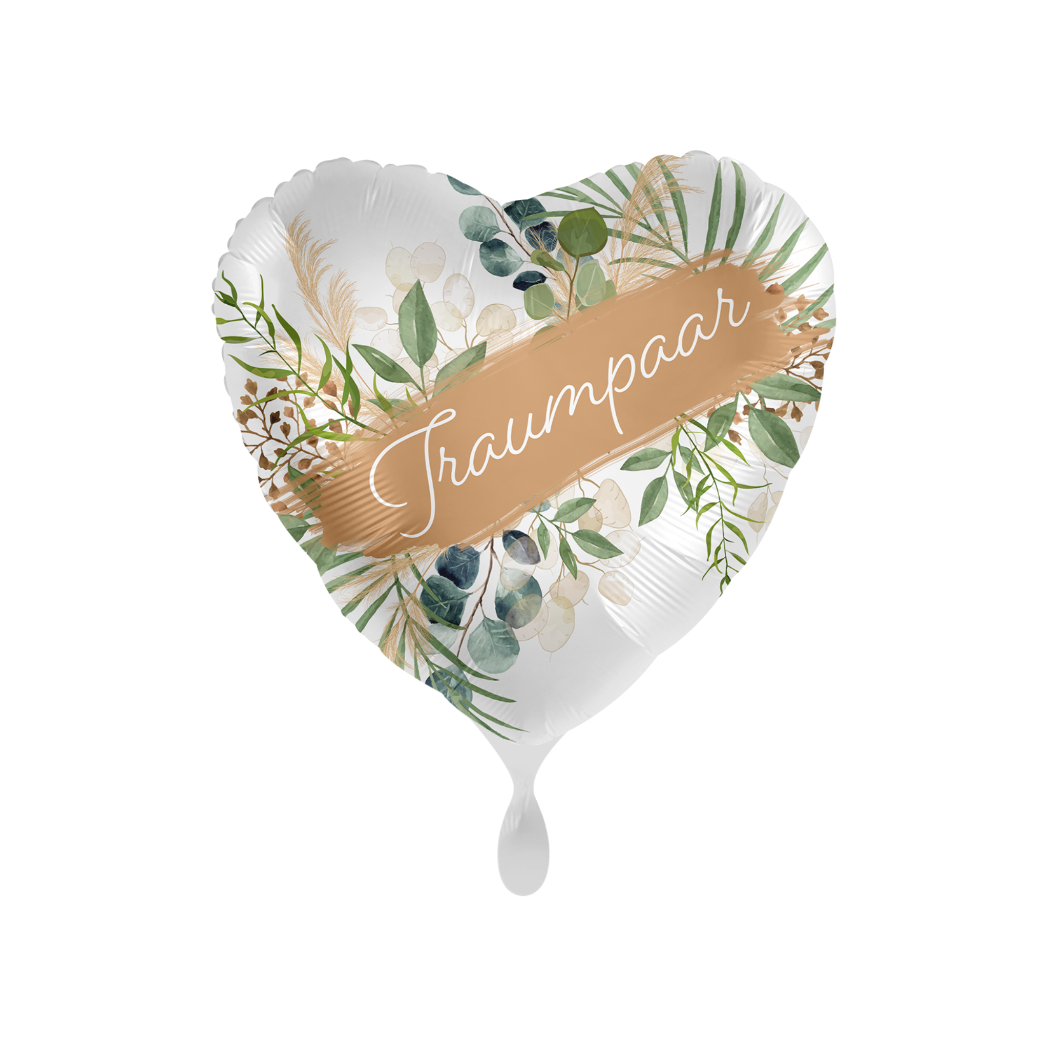 Folienballon Herz "Traumpaar" -hey-Party.de- Folienballons -#Variante_