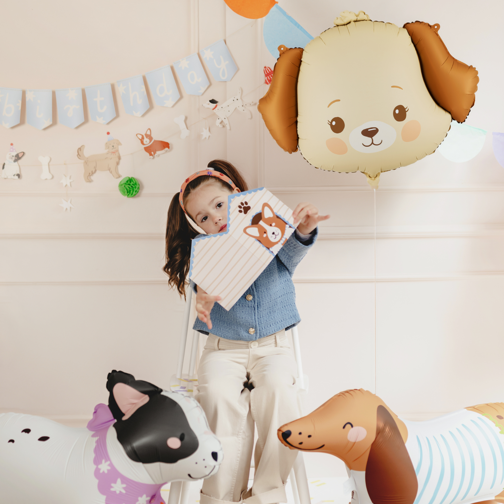 Folienballon Hund -hey-Party.de- Folienballons -#Variante_