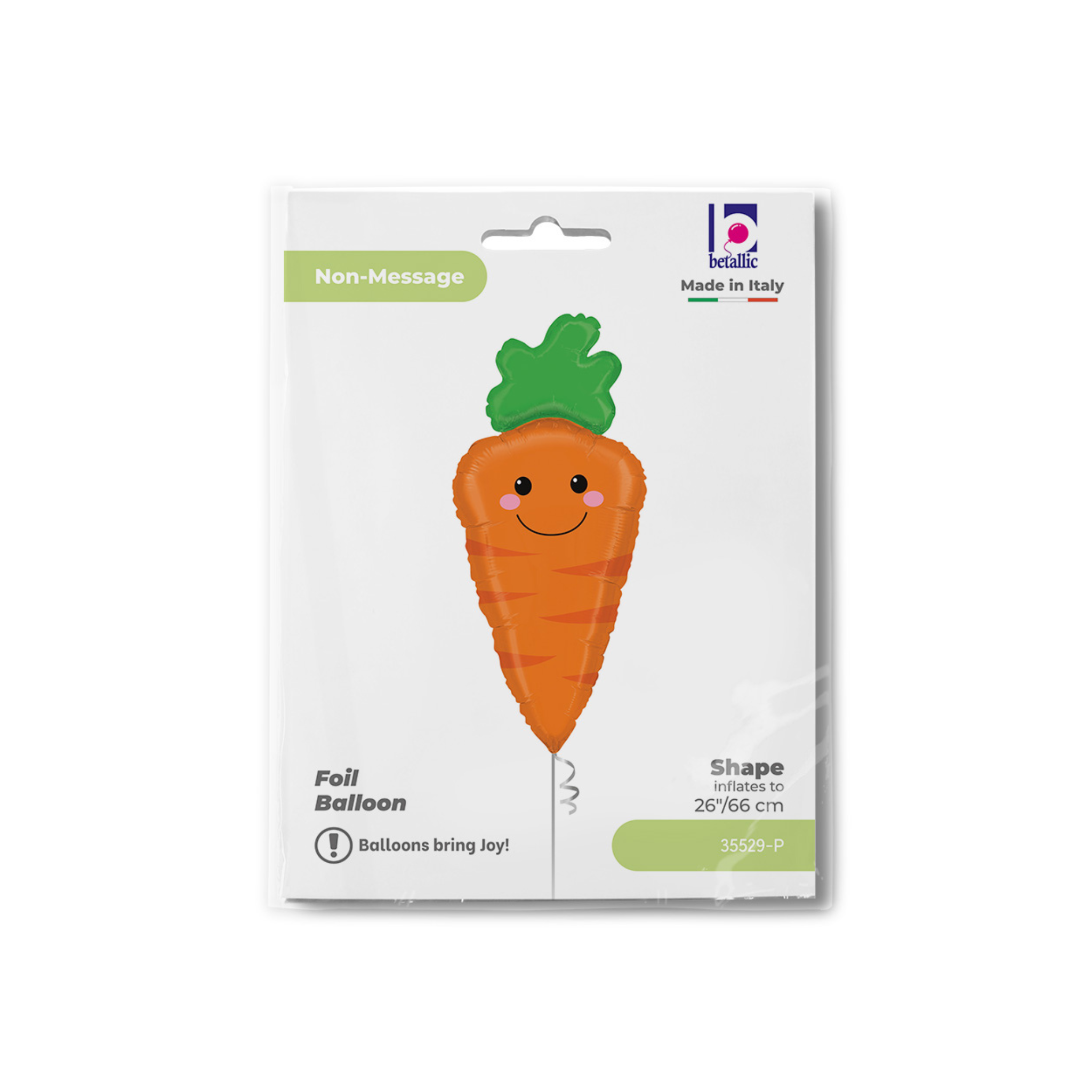 Folienballon Karotte -hey-Party.de- Folienballons -#Variante_