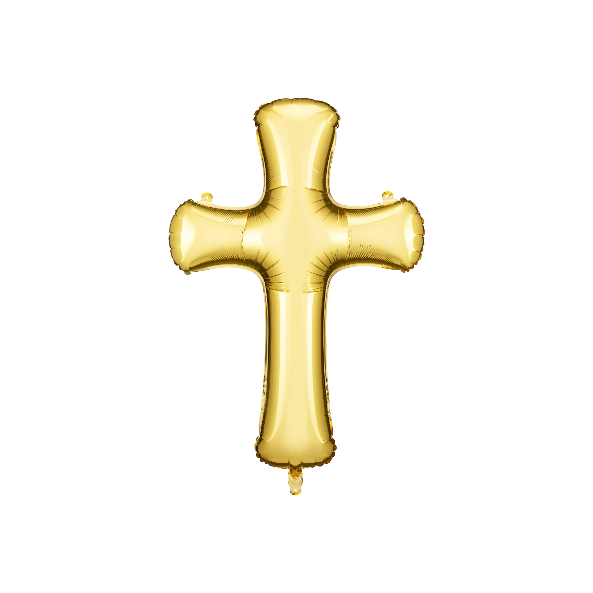Folienballon Kreuz Gold -hey-Party.de- Folienballons -#Variante_