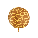 Folienballon Kugel Giraffenflecken -hey-Party.de- Folienballons -#Variante_