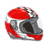 Folienballon Motorradhelm -hey-Party.de- Folienballons -#Variante_