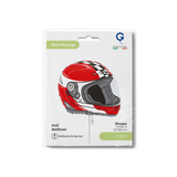 Folienballon Motorradhelm -hey-Party.de- Folienballons -#Variante_