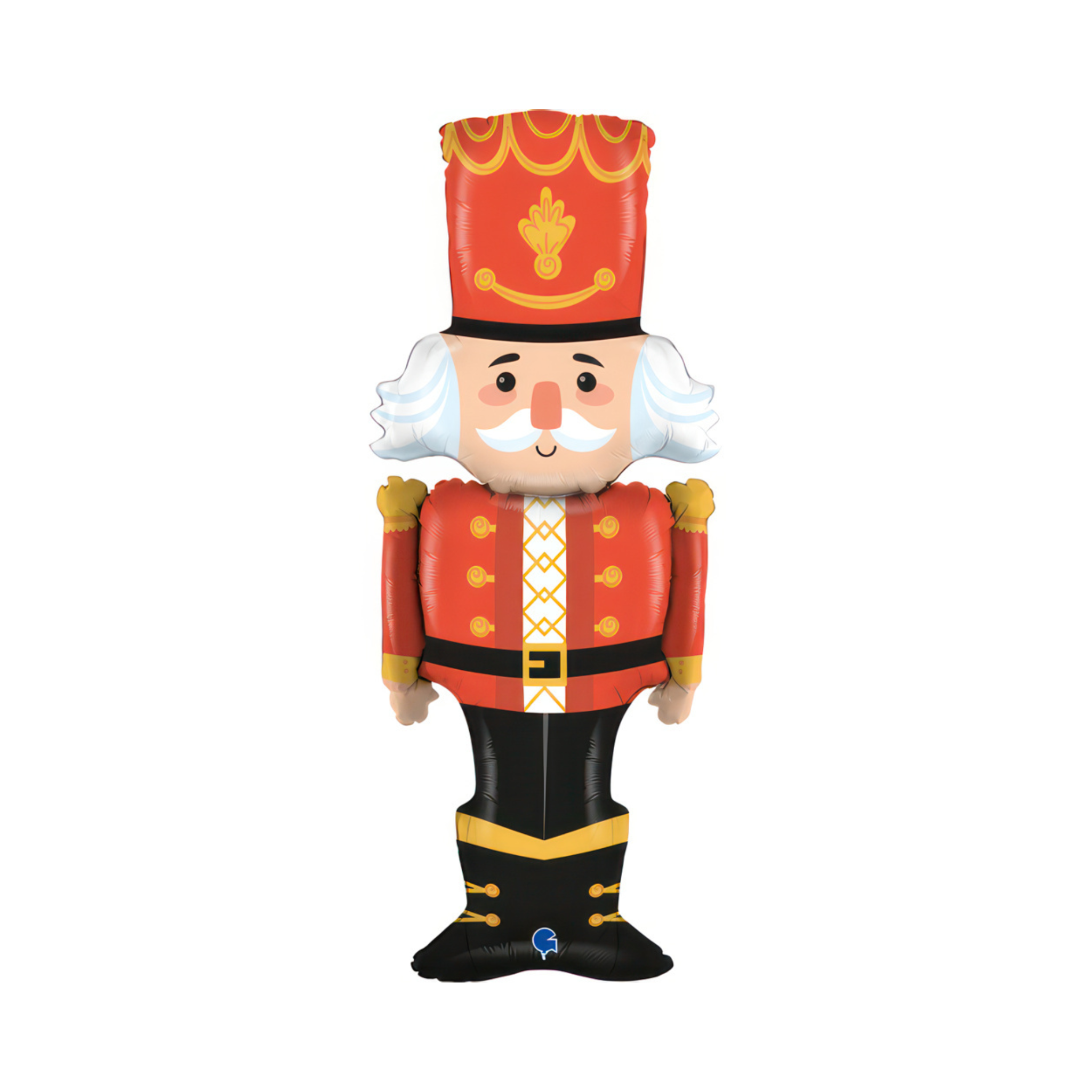 Folienballon Nussknacker Rot