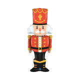 Folienballon Nussknacker Rot