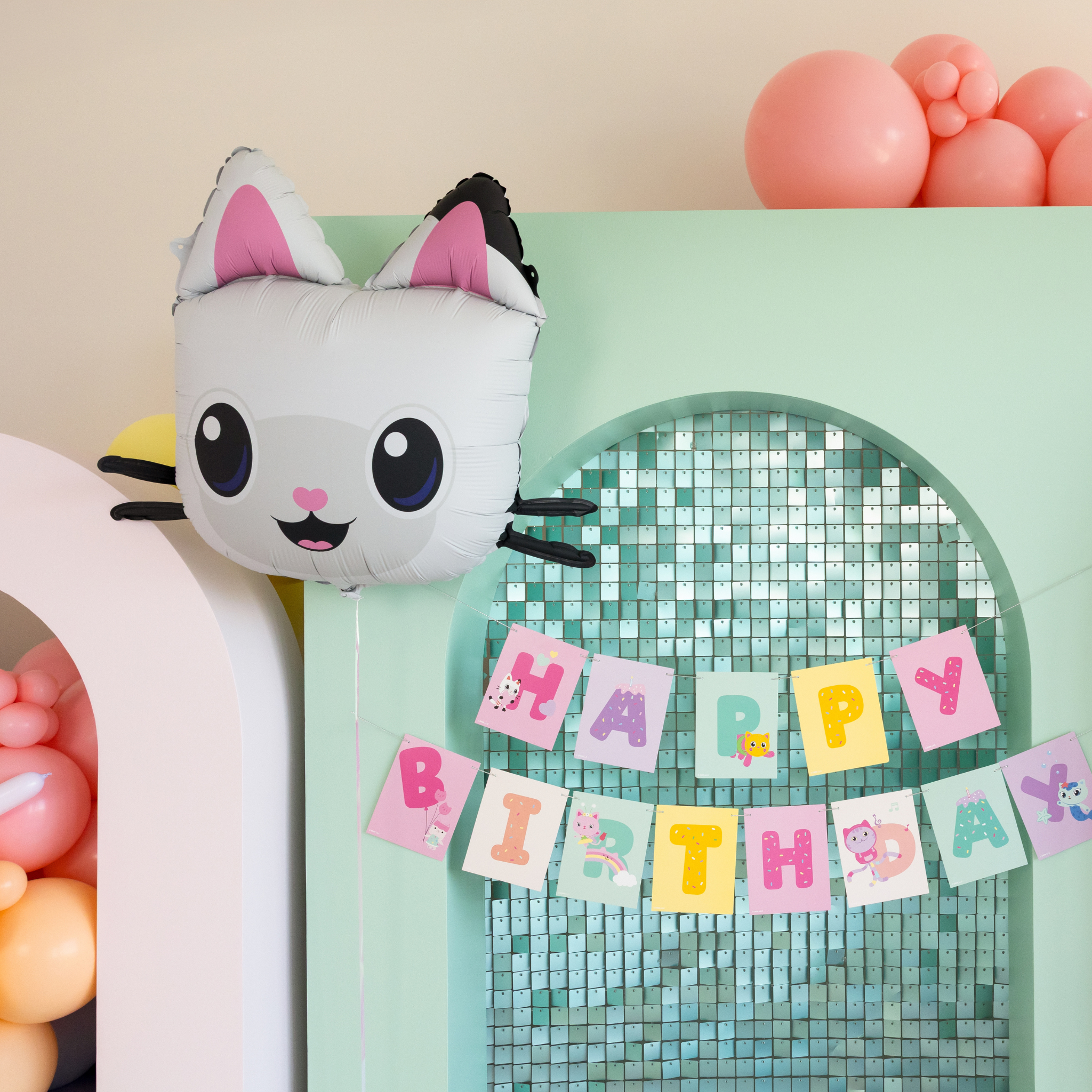 Folienballon Pandy Paw Gabby´s Dollhouse -hey-Party.de- Folienballons -#Variante_