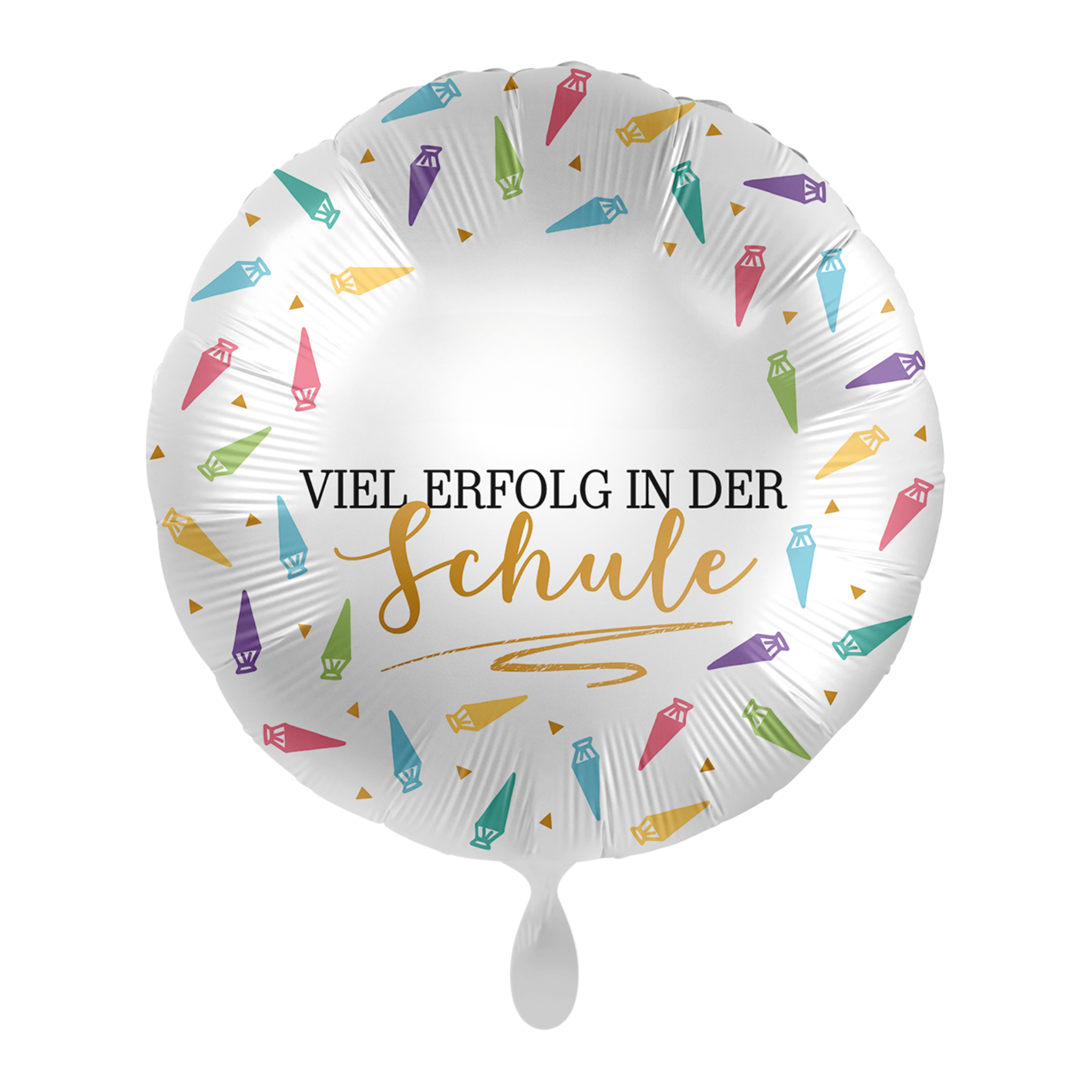 Folienballon Personalisierbar "... Viel Erfolg in der Schule" -hey-Party.de- Folienballons -#Variante_