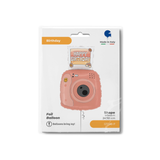 Folienballon Polaroid Kamera Happy Birthday -hey-Party.de- Mini Folienballons -#Variante_