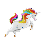 Folienballon Regenbogen Einhorn -hey-Party.de- Folienballons -#Variante_