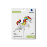 Folienballon Regenbogen Einhorn -hey-Party.de- Folienballons -#Variante_