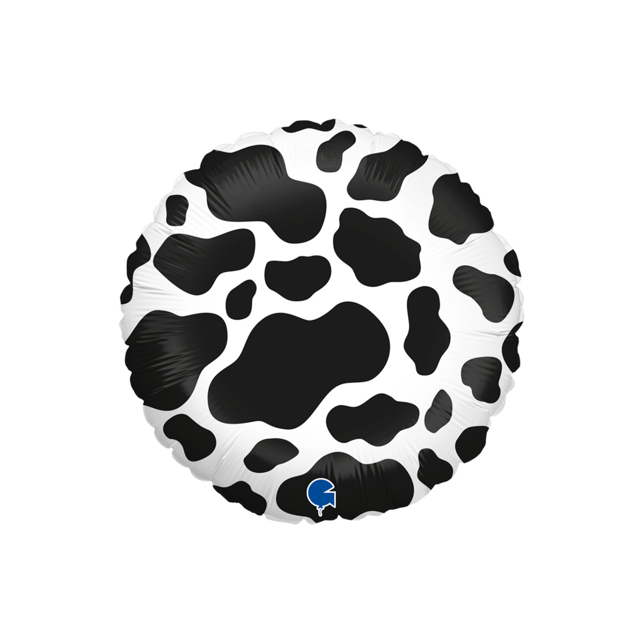 Folienballon Rund Kuhflecken -hey-Party.de- Folienballons -#Variante_