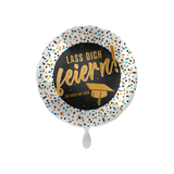 Folienballon Rund "Lass Dich Feiern!"