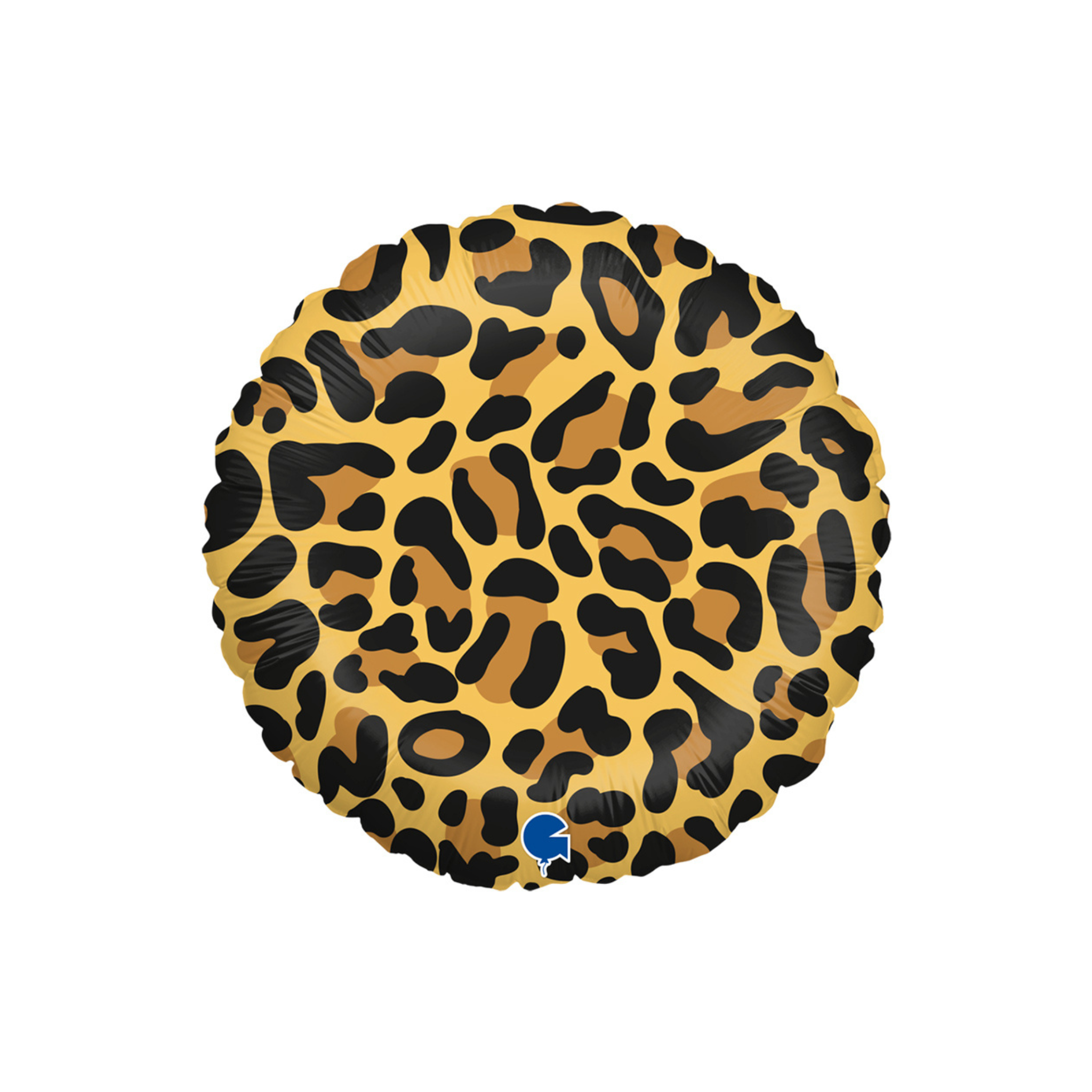 Folienballon Rund Leoprint -hey-Party.de- Folienballons -#Variante_
