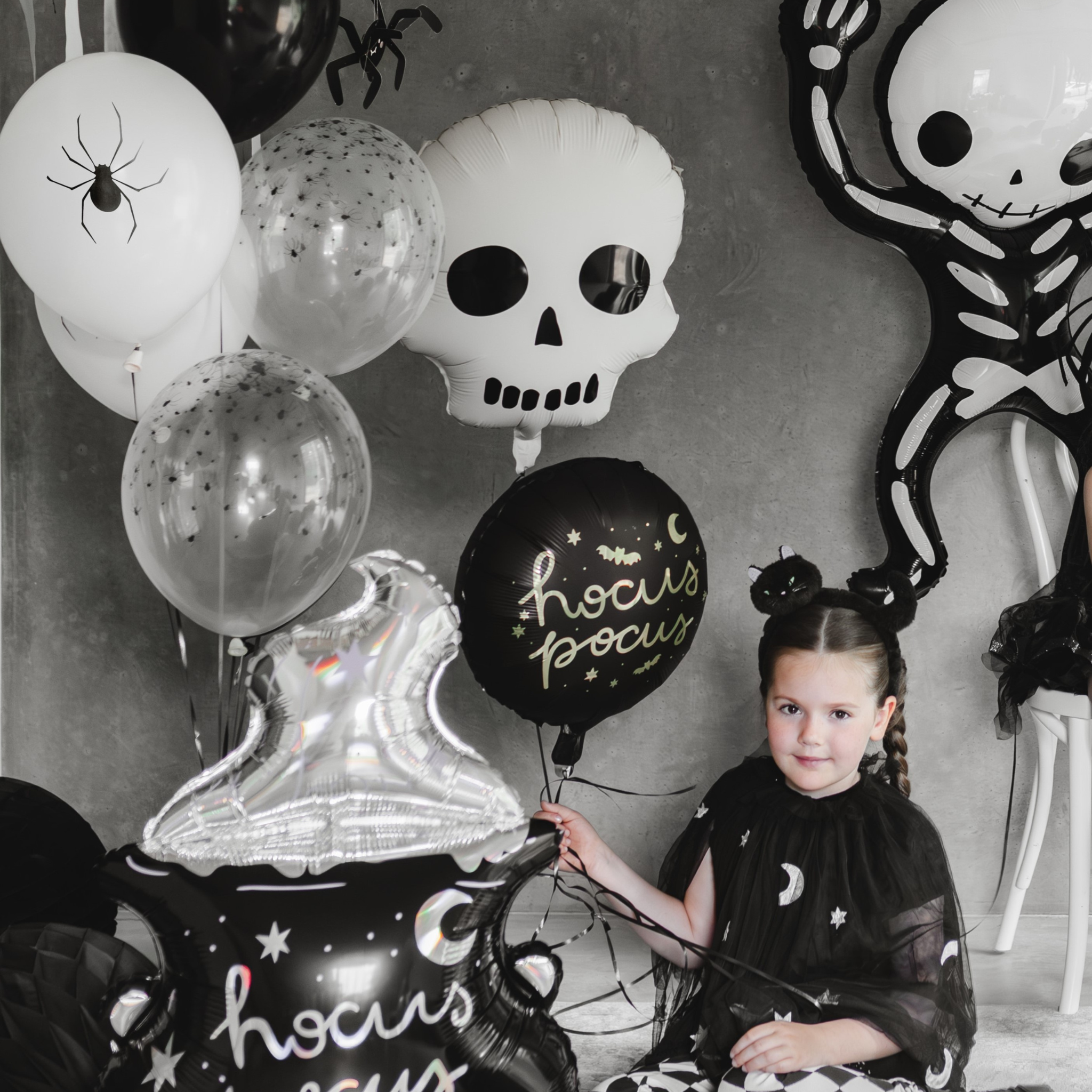 Folienballon Totenkopf -hey-Party.de- Folienballons -#Variante_