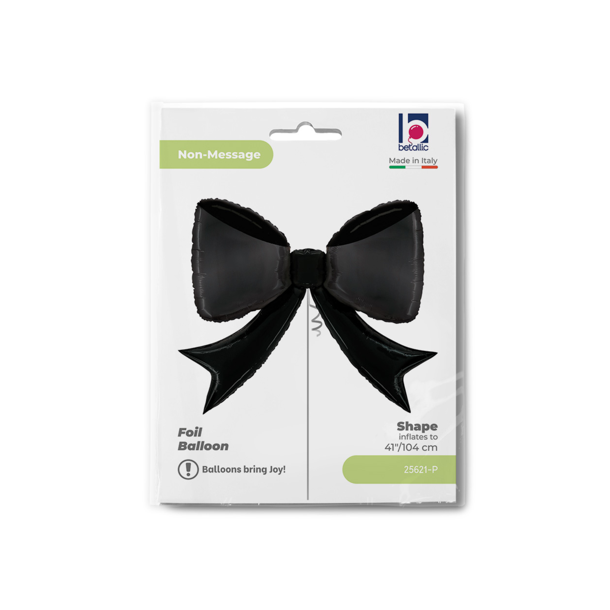Folienballon Schwarze Schleife -hey-Party.de- Folienballons -#Variante_