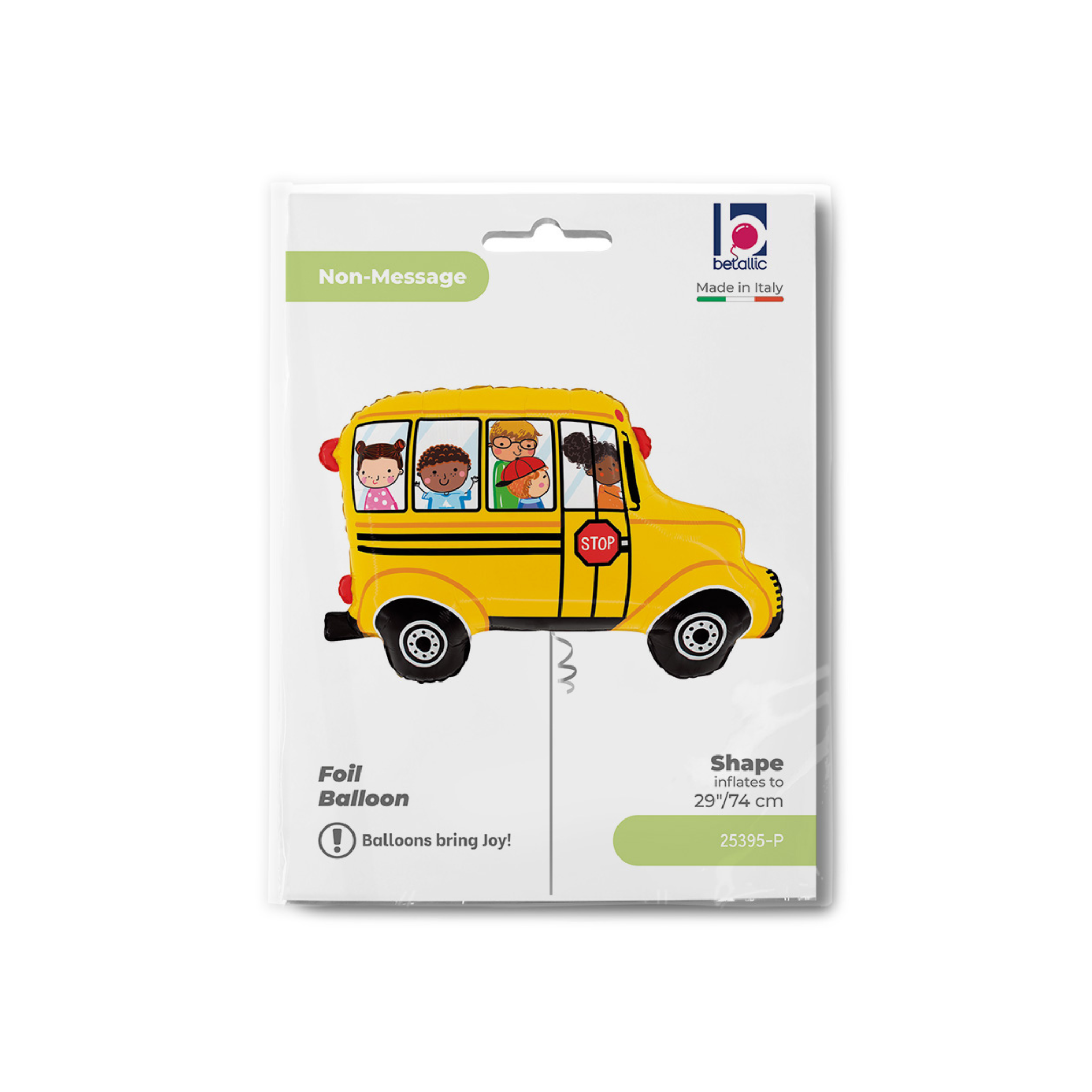 Folienballon Schulbus -hey-Party.de- Folienballons -#Variante_