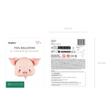 Folienballon Schweinchen -hey-Party.de- Folienballons -#Variante_