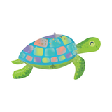 Folienballon Wasserschildkröte, Gelb, ca. 76 x 71 cm